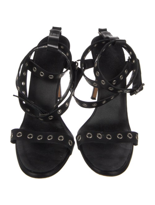 Manolo Blahnik Leather Sandals