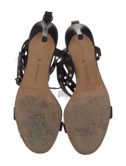Manolo Blahnik Leather Sandals
