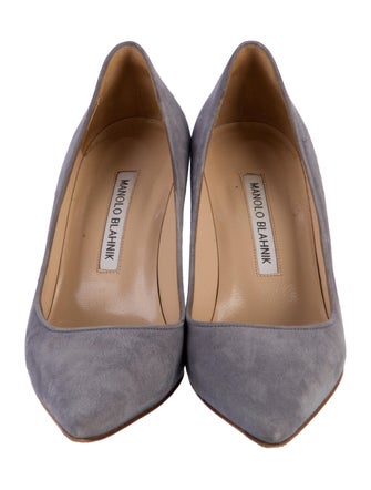 Manolo Blahnik Suede Pumps