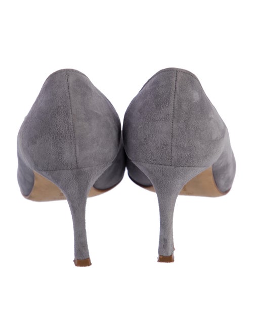 Manolo Blahnik Suede Pumps