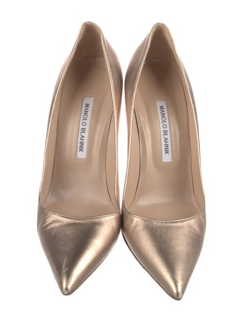 Manolo Blahnik Leather Pumps