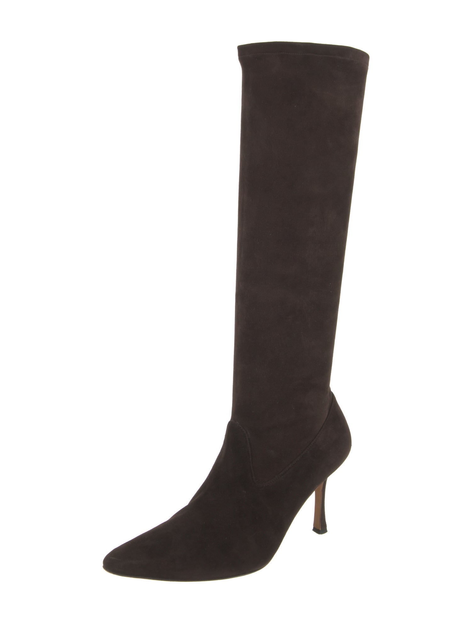 Manolo Blahnik Suede Boots