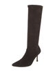 Manolo Blahnik Suede Boots