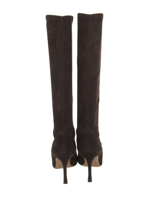 Manolo Blahnik Suede Boots
