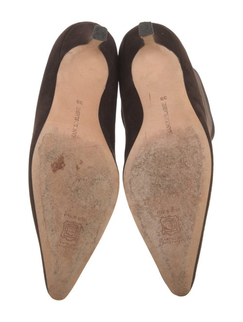 Manolo Blahnik Suede Boots