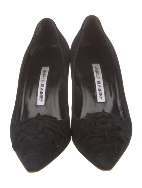 Manolo Blahnik Suede Pumps