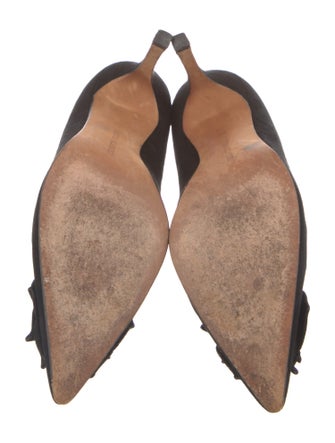 Manolo Blahnik Suede Pumps