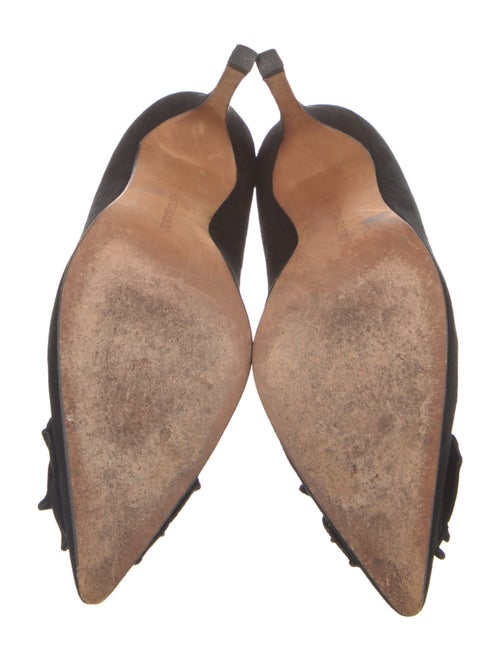 Manolo Blahnik Suede Pumps