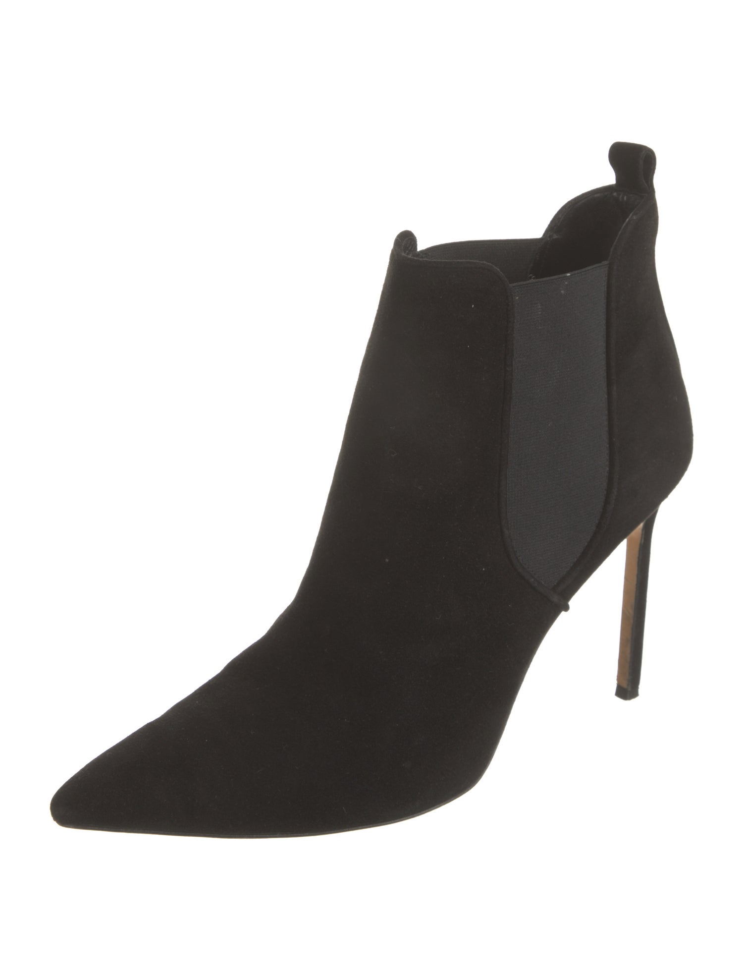Manolo Blahnik Suede Chelsea Boots