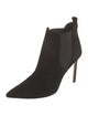 Manolo Blahnik Suede Chelsea Boots
