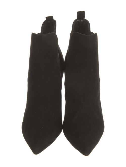 Manolo Blahnik Suede Chelsea Boots