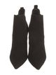Manolo Blahnik Suede Chelsea Boots