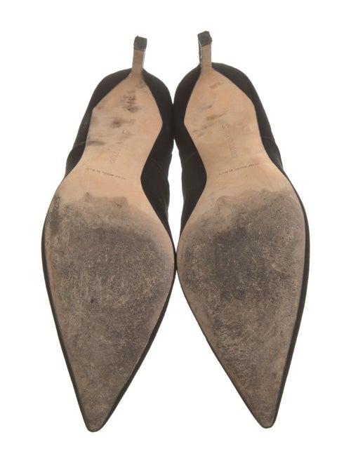 Manolo Blahnik Suede Chelsea Boots