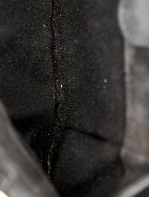 Manolo Blahnik Nylon Top Handle Bag