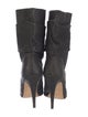 Manolo Blahnik Leather Slouch Boots