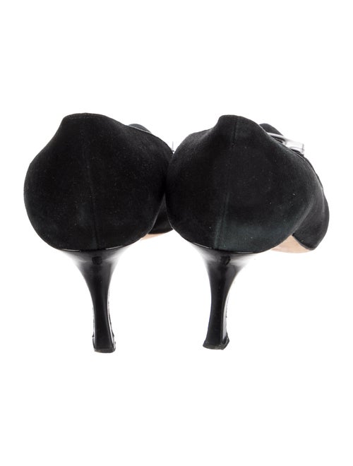 Manolo Blahnik Suede Pumps