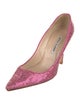 Manolo Blahnik Sequins Sequin Embellishments Pumps