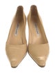 Manolo Blahnik Leather Pumps