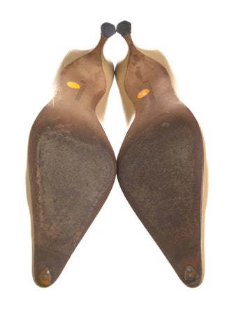 Manolo Blahnik Leather Pumps