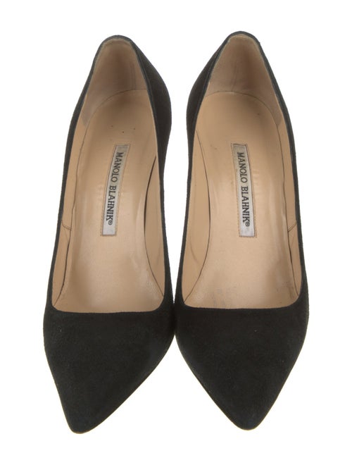 Manolo Blahnik Suede Pumps