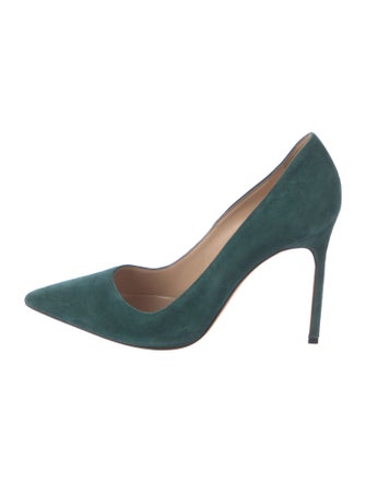 Manolo Blahnik Suede Pumps