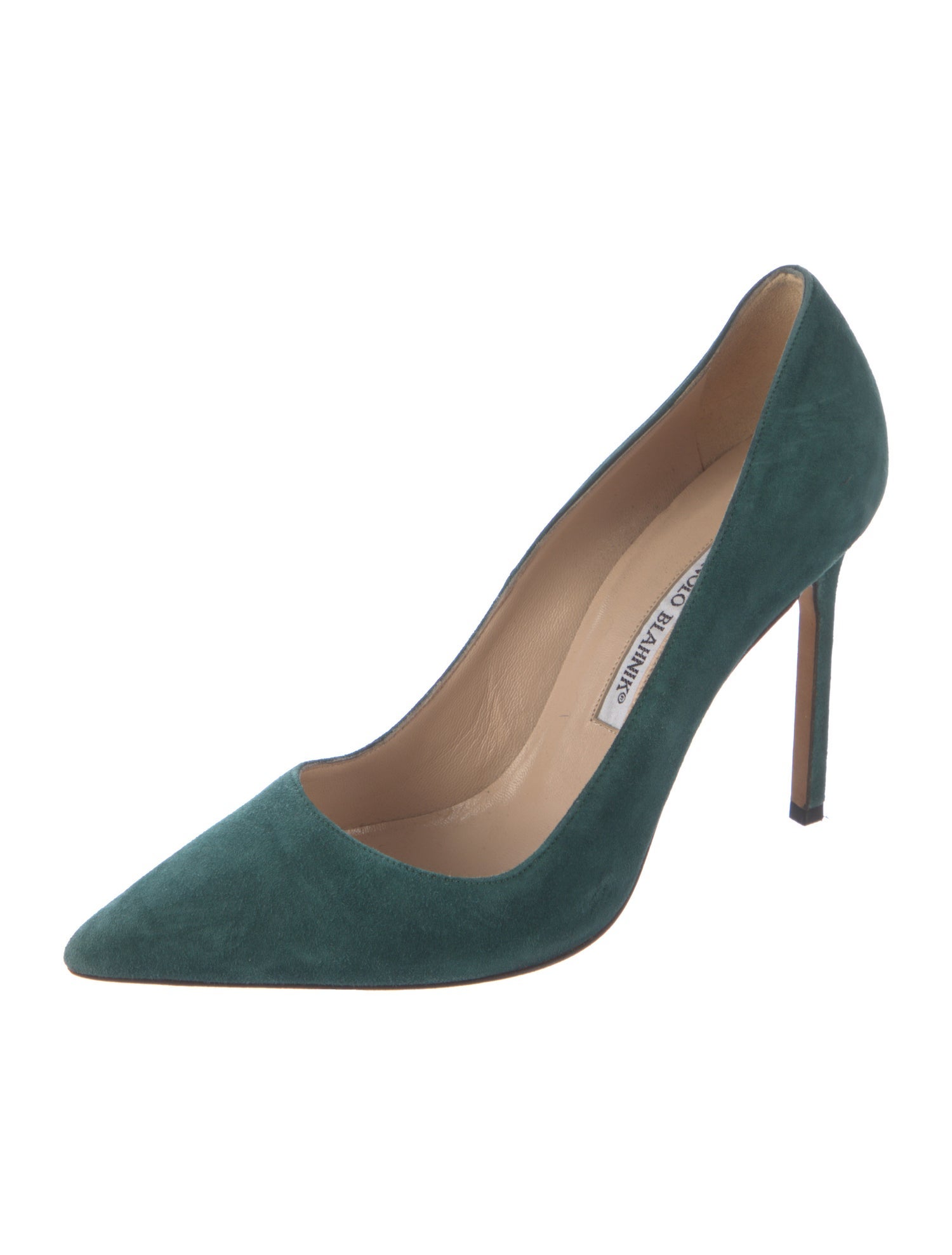 Manolo Blahnik Suede Pumps