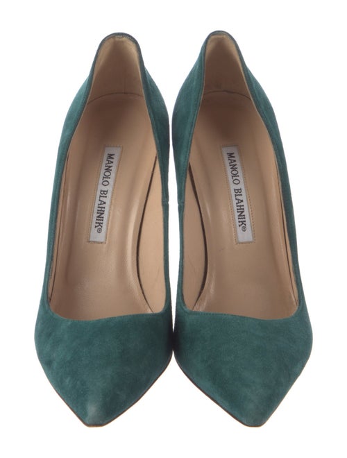 Manolo Blahnik Suede Pumps