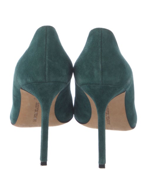 Manolo Blahnik Suede Pumps