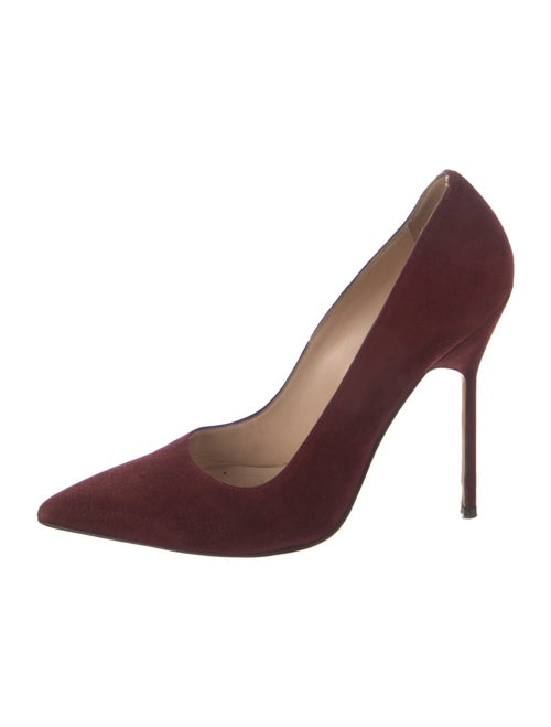 Manolo Blahnik Suede Pumps