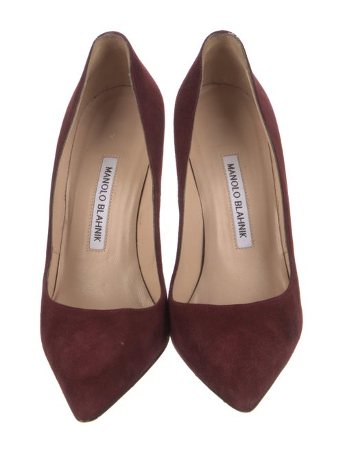 Manolo Blahnik Suede Pumps