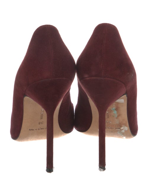 Manolo Blahnik Suede Pumps