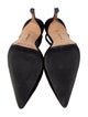 Manolo Blahnik Suede Slingback Pumps