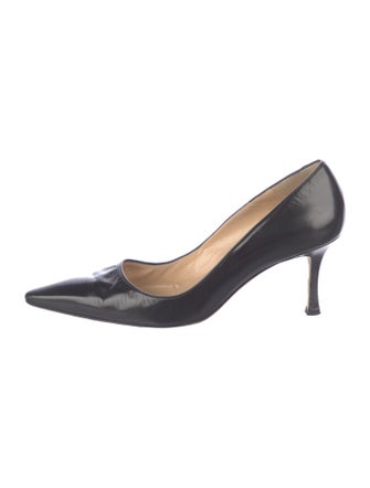 Manolo Blahnik Leather Pumps