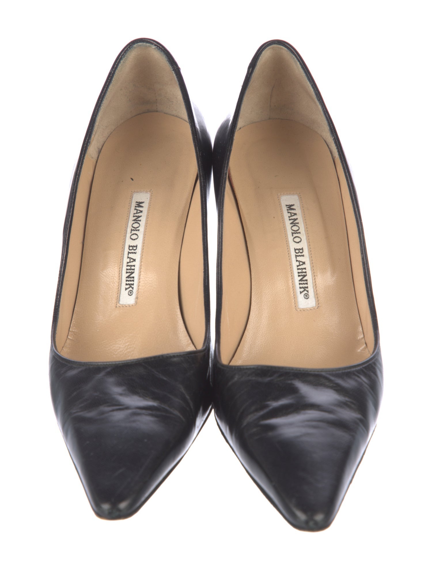 Manolo Blahnik Leather Pumps
