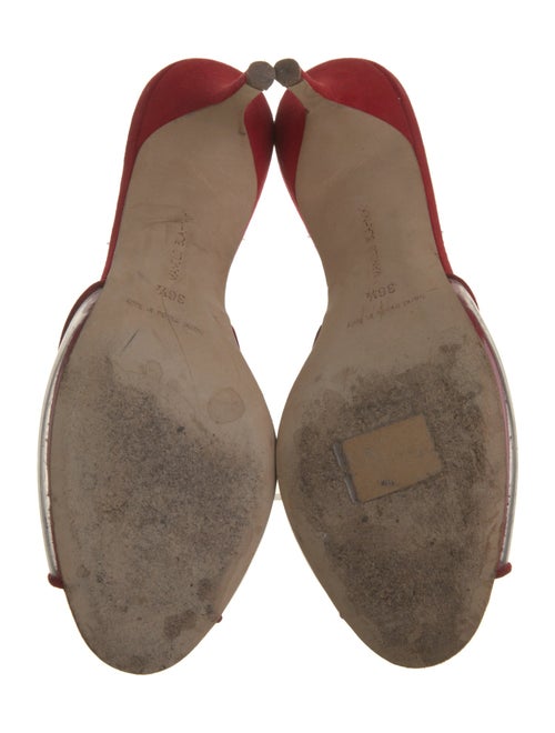 Manolo Blahnik PVC Mules