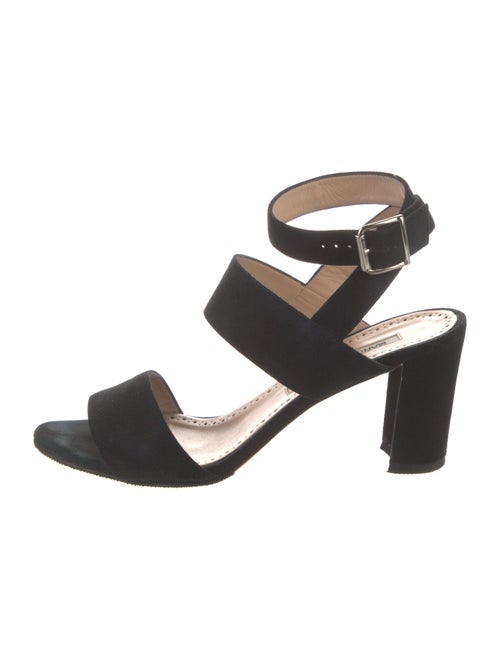 Manolo Blahnik Suede Sandals