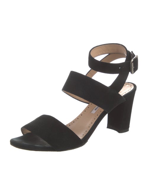 Manolo Blahnik Suede Sandals