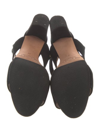 Manolo Blahnik Suede Sandals
