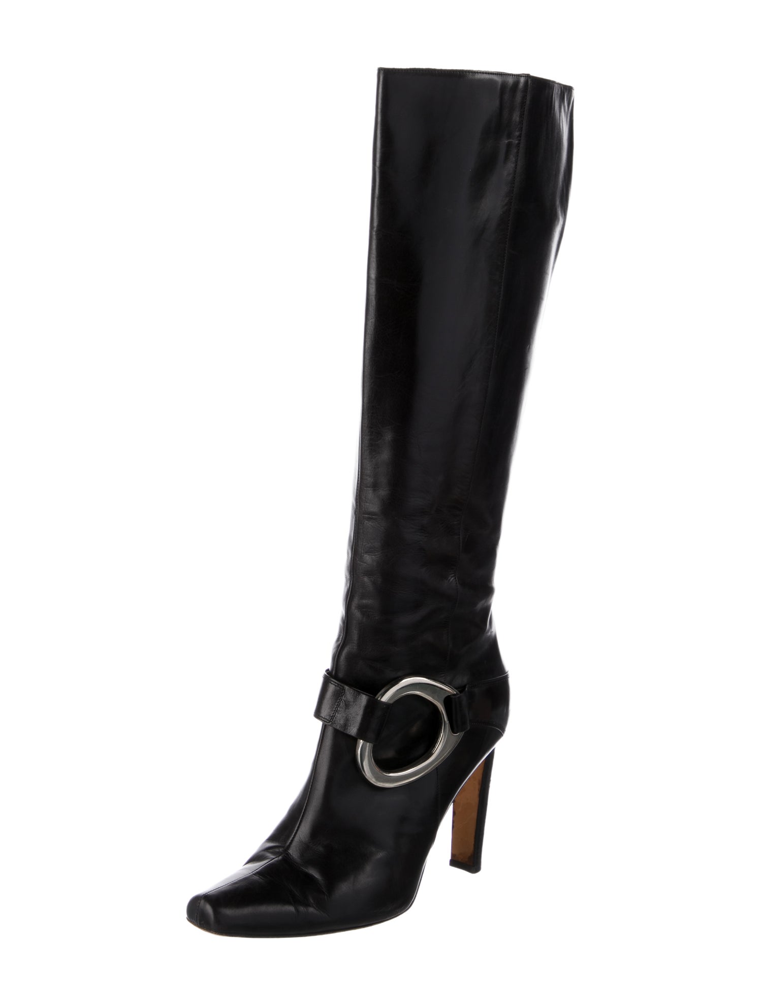 Manolo Blahnik Leather Boots