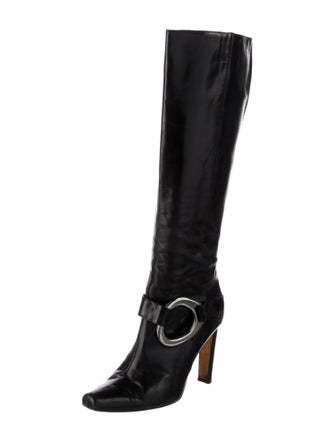 Manolo Blahnik Leather Boots