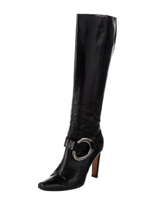 Manolo Blahnik Leather Boots