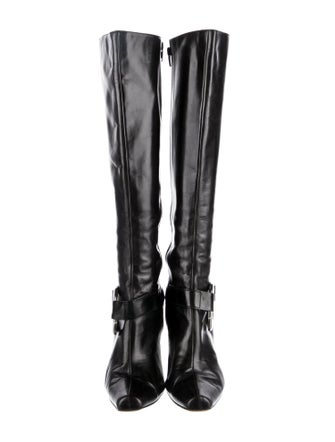 Manolo Blahnik Leather Boots