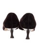 Manolo Blahnik Suede Tassel Accents Pumps