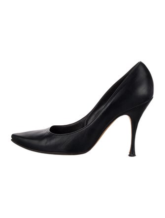 Manolo Blahnik Leather Pumps