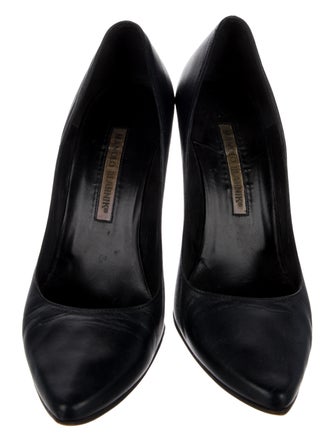 Manolo Blahnik Leather Pumps