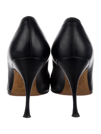 Manolo Blahnik Leather Pumps