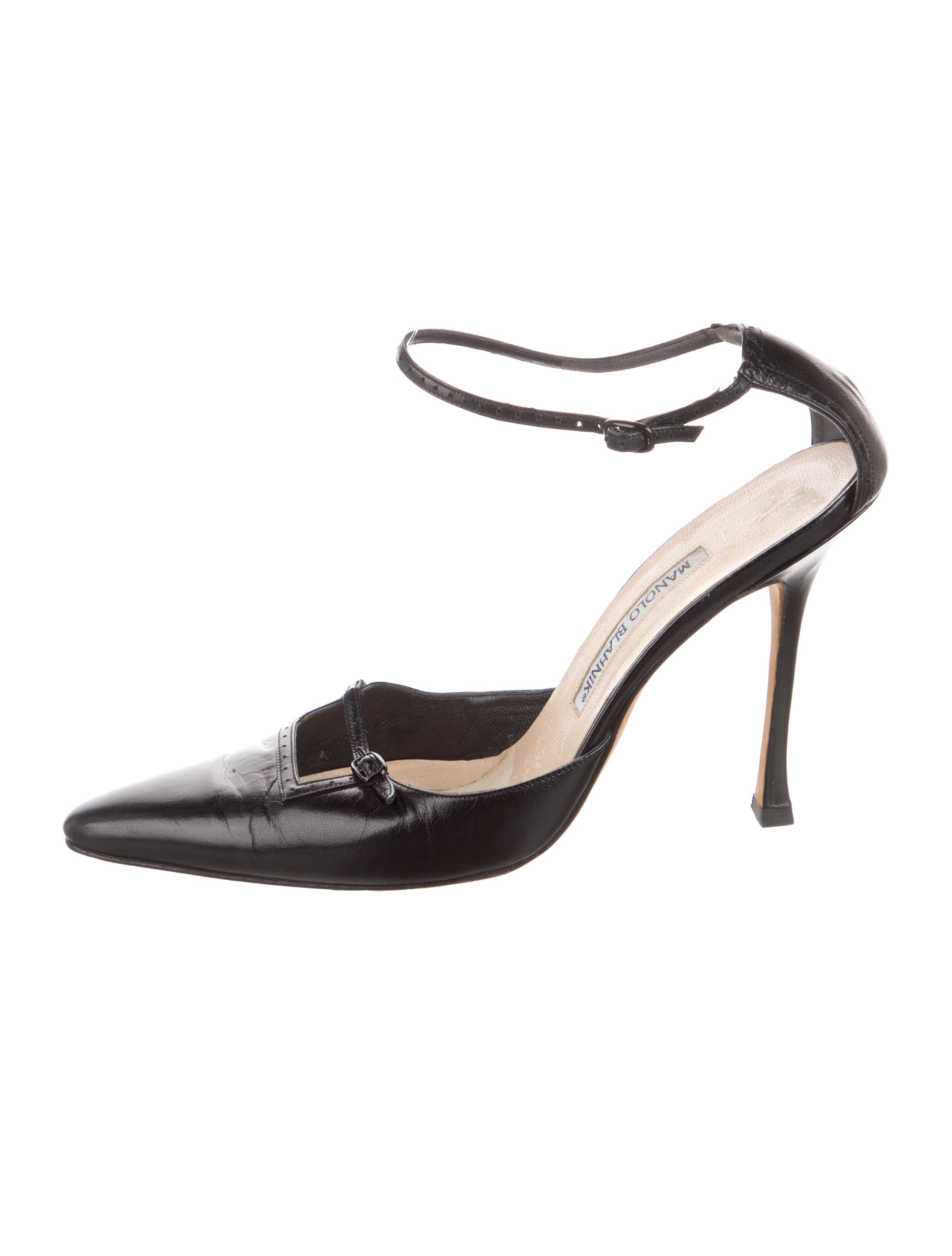 Manolo Blahnik Leather Pumps