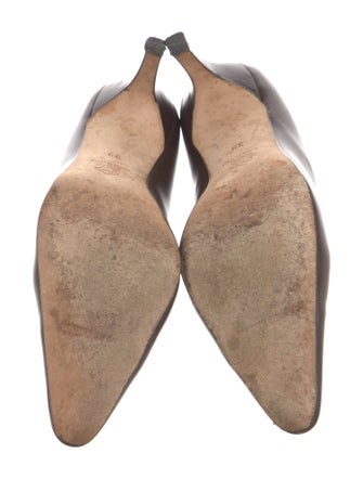 Manolo Blahnik Leather Pumps
