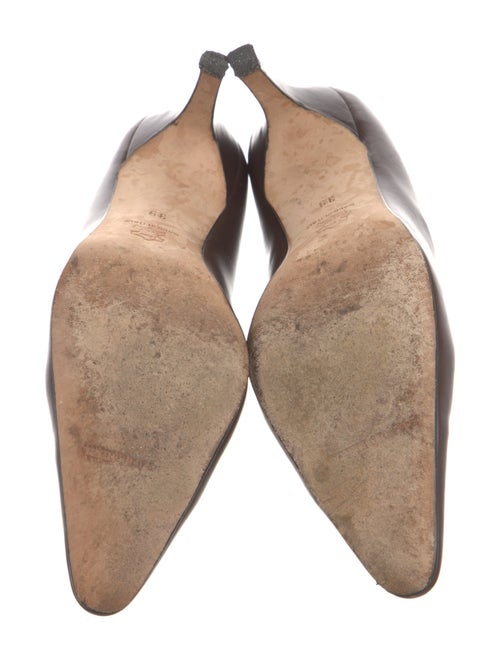 Manolo Blahnik Leather Pumps