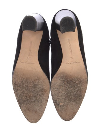 Manolo Blahnik Suede Boots